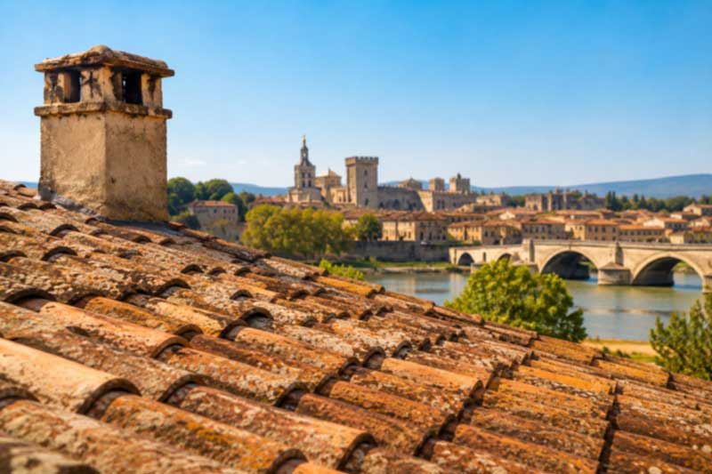 Avignon et le Pont Saint-Bénézet, cœur de notre zone d'intervention en Vaucluse